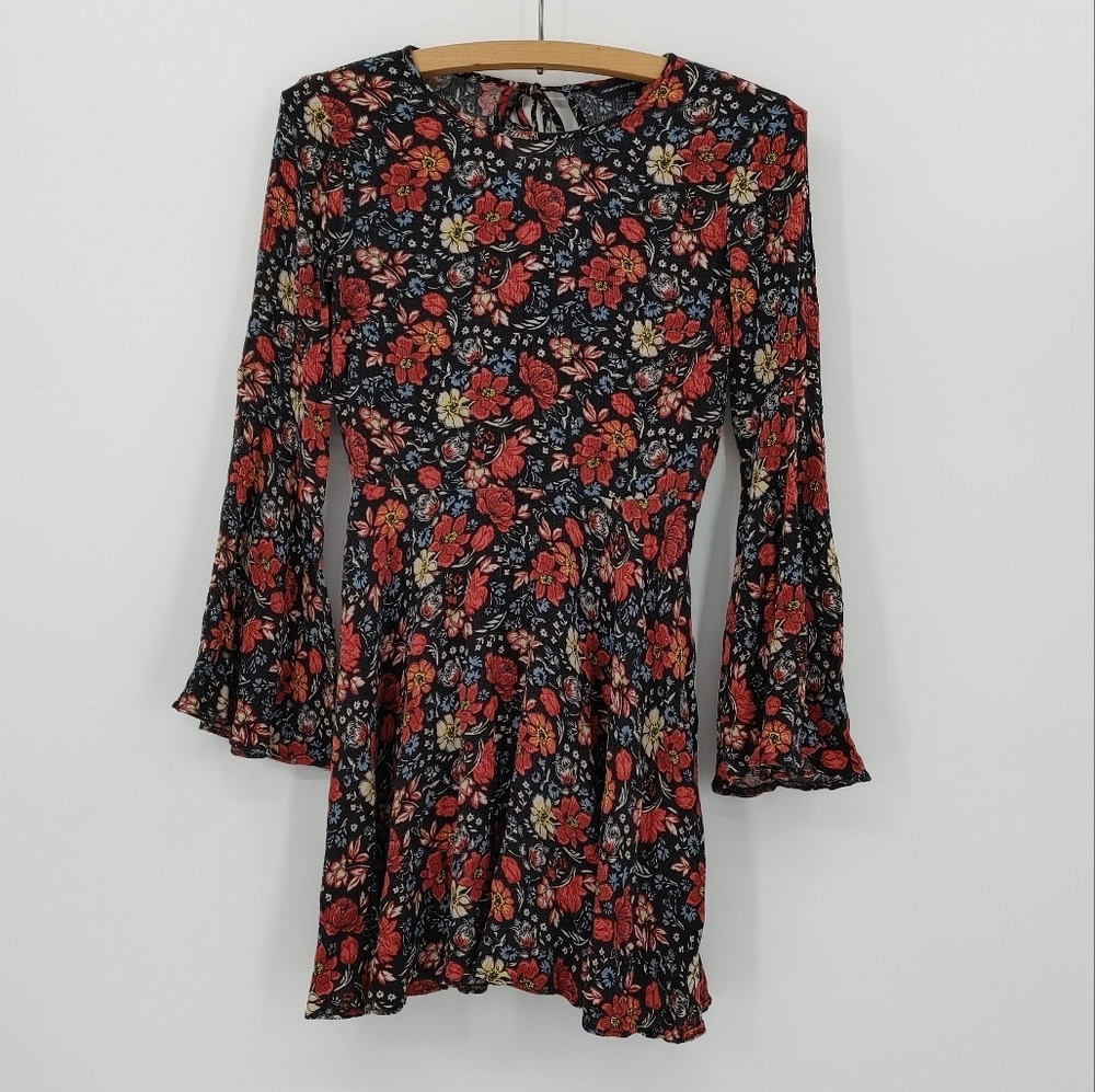 American Eagle | bell sleeve dress
